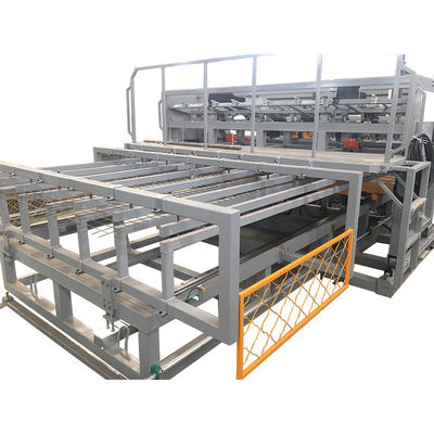 4-8mm vollautomatische quetschverbundene Draht-Mesh Weaving Machine Pre Cut-Querdrähte