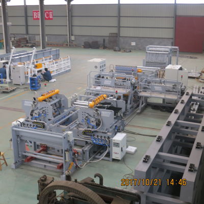 5-12mm 0.8Mpa, die Mesh Welding Machine With Solenoid-Ventil verstärken