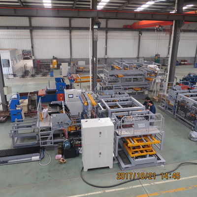 Freitragend/, Behälter-Draht Mesh Welding Machine 220v stapelnd